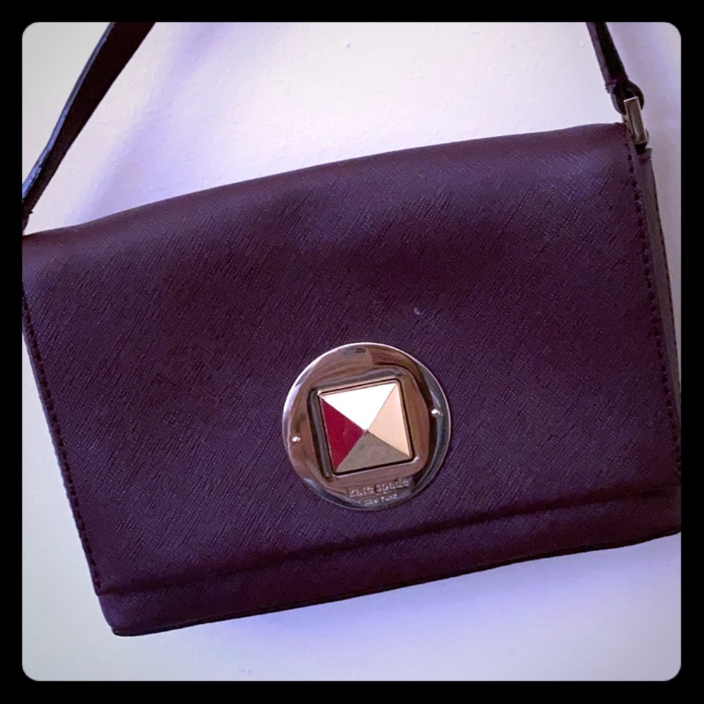 Plum colored Kate Spade cross body
